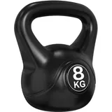 Tunturi Kugelhantel, Kettlebell, PVC mit Sand gefüllt, 8 kg