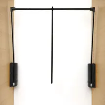 Servetto Kleiderlift Junior - schwarz/schwarz , 600x1000 mm