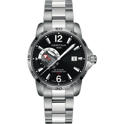 Certina DS Podium GMT C034.455.11.057.00 - schwarz,silber - 41mm