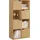 Woltu Bücherregal 60 x 120,5 x 30 cm Schwarz