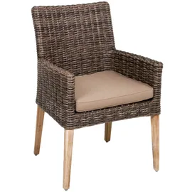 Garden Pleasure Norvell/Visalia Set 5-tlg. braun