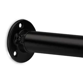 SOTech Schrankstangenlager Circle 25 Ø 25 mm Schwarz