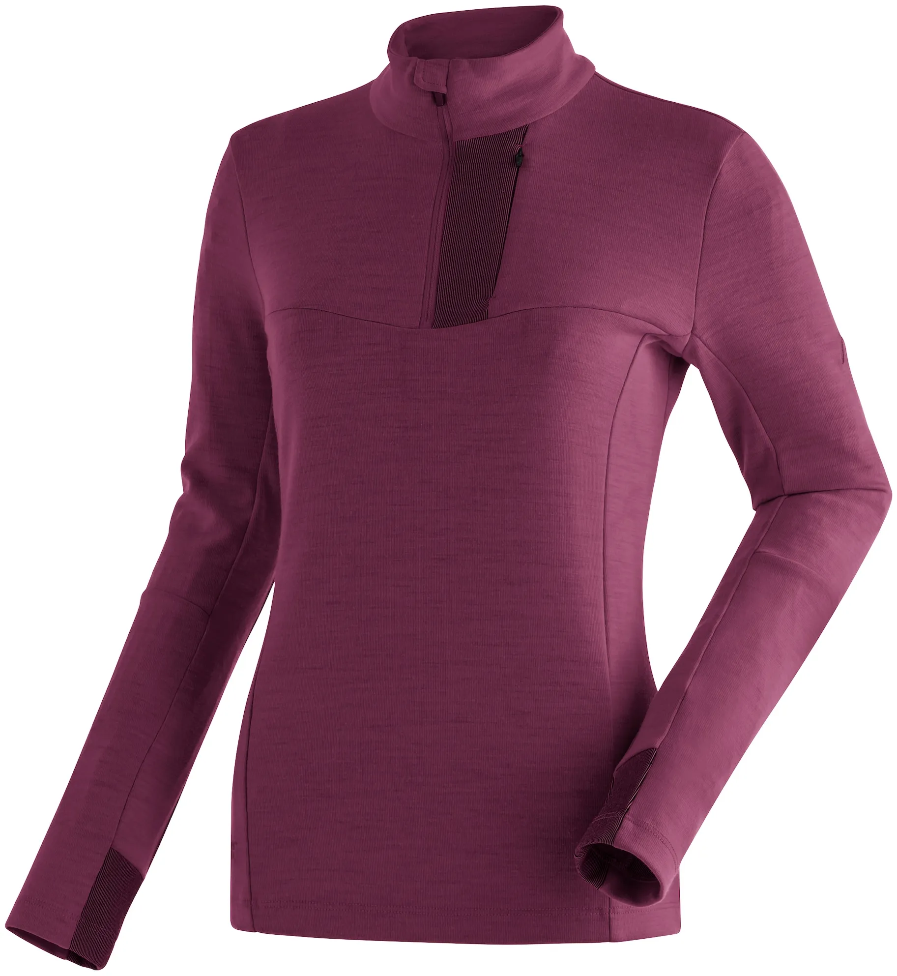 Funktionsshirt »Skutvik HZ W«, funktionaler Midlayer für Damen, hohe Atmungsaktivität, Gr. 38, magenta, , 70805124-38