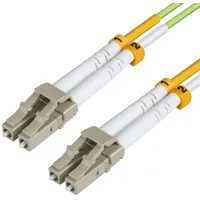 MicroConnect FIB551010 10 m OM5 LC/UPC Grün (FIB551010)