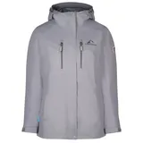 Westfjord 3in1-Funktionsjacke Hverfjall in Grau | XL