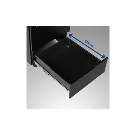 Songmics Rollcontainer 39 x 45 x 55 cm schwarz