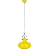 Nowa Hängeleuchte "LIEKE", zitronengrün, 1, Ø 26cm H: 150cm, 1 Stk., Leuchten, Zitronengrüne Hängeleuchte Metall verchromt, ø 260mm, E27 40W, Hängeleuchte