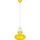 Nowa Hängeleuchte "LIEKE", zitronengrün, 1, Ø 26cm H: 150cm, 1 Stk., Leuchten, Zitronengrüne Hängeleuchte Metall verchromt, ø 260mm, E27 40W, Hängeleuchte