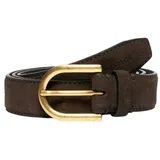 Marc O'Polo Damengürtel Leder Dunkelbraun 90