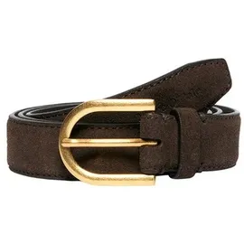 Marc O'Polo Damengürtel Leder Dunkelbraun 90