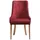 JV Möbel Chesterfield Lehnstuhl Stoff rot