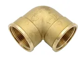 GENERAL FITTINGS - Messing Winkel 1 1/4' 5/4' Dn32 Rohrwinkel Bogen Rohrbogen