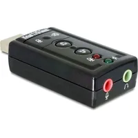 DeLOCK Externer USB 2.0 Sound Adapter Virtual 7.1 (63926)