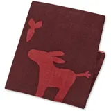 Sterntaler Sterntaler® Plüsch-Decke Emmis Garden rot