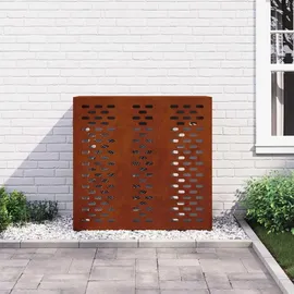 vidaXL Klimaanlagenabdeckung 110 x 50 x 105 cm Wetterfeststahl