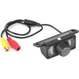 Rückfahrkamera für Autos Rückfahrkamera LED Nachtsicht Wasserdichter Kurzplatten-Rückfahrparkmonitor