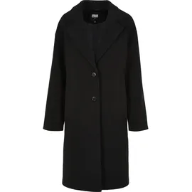 URBAN CLASSICS Damen Oversize-Langmantel, schwarz, M