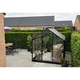 Juliana Popular 86 Alu schwarz Blankglas 3 mm 5 m2
