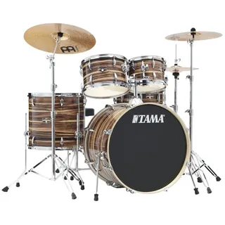 Tama IE52KH6W-CTW - Imperialstar - Coffee Teak Wrap + Meinl HCSB - Schlagzeug