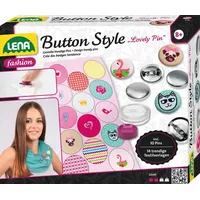 Simm Spielwaren LENA® 42564 - fashion, Button Style Lovely Pin