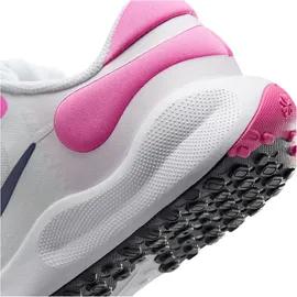 Nike Revolution 7 Road Laufschuhe Kinder 103 white/midnight navy-playful pink 37.5