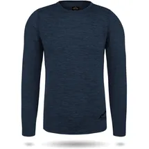 normani Outdoor Sports Merino Langarmshirt Herren Melbourne Blau M