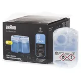 Braun Reinigungskartusche CCR für Activator, Syncro, SyncroPro, Flex XP 8er Pack 302759 7500435240963 - Braun