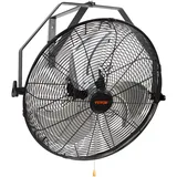 Vevor 57 cm Wandventilator Schwarz