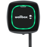 Wallbox Pulsar Plus Ladegerät für Elektrofahrzeuge. Mit Einstellbarer Leistung von bis zu 22 kW. Ladekabel Typ 2. WLAN- und Bluetooth-Verbindung sowie OCPP-kompatibel. (Type 2-7.4 KW | 5 m, Black)