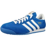 adidas Originals Dragon, Unisex-Erwachsene Sneakers, Blau (Bluebird/White/Metallic Gold), 44 2/3 EU (10 Herren UK) - 44 2/3 EU