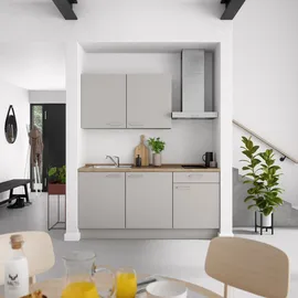 Nobilia Küchenzeile Touch I 180 cm grau