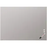 Legamaster Glas-Magnettafel 120 x 90 cm Helles Warmgrau