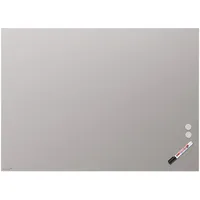 Legamaster Glas-Magnettafel 120 x 90 cm Helles Warmgrau