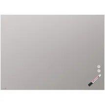 Legamaster Glas-Magnettafel 120 x 90 cm Helles Warmgrau