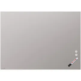 Legamaster Glas-Magnettafel 120 x 90 cm Helles Warmgrau