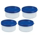 Westmark Trio transparente Kräuterdosen 4-teilig 0,1 l