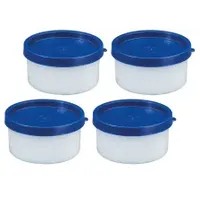 Westmark Trio transparente Kräuterdosen 4-teilig 0,1 l