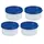 Westmark Trio transparente Kräuterdosen 4-teilig 0,1 l