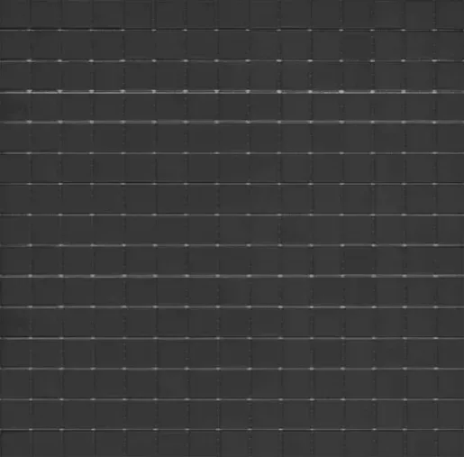 Premium Mosaic Glasmosaik schwarz 33x33 cm glanz MOS20BKHM