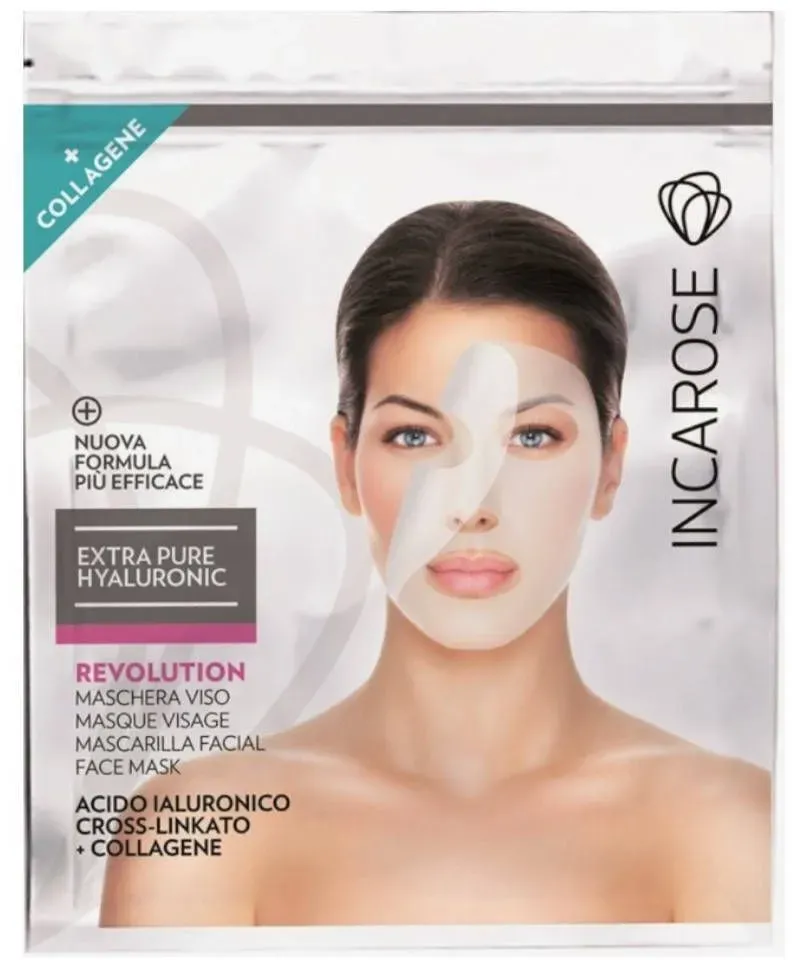 IncaRose Extra Pure Hyaluronic Revolution Stoff-Gesichtsmaske