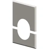 ATEC Wandblende geschlossen, DN100/150