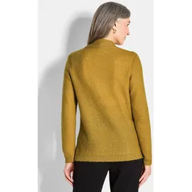 GOLDNER Offener Cardigan mit Taschen honig 24