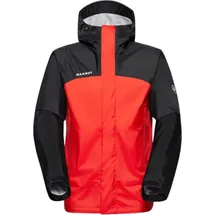 Mammut Microlayer 2.0 HS Hooded Jacket mammut red/black XL - Rot, Schwarz
