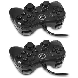 EAXUS Controller Bundle Schwarz PlayStation 2