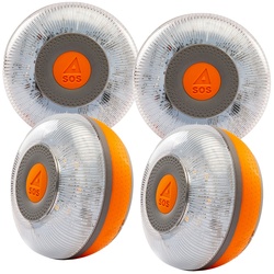 Flash-LED – 4er-Pack Notlichter für das Auto v16 iot DGT 3.0 obligatorisch