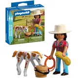 Playmobil Horses of Waterfall DuoPack Reiterin mit Fohlen 72026