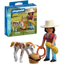 Playmobil Horses of Waterfall DuoPack Reiterin mit Fohlen 72026