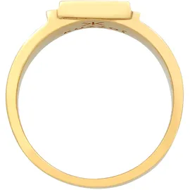 KUZZOI Ring 925 Sterling Silber Siegelring in Gold | Gr.: 64