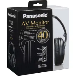 PANASONIC HiFi-Monitor Kopfhörer RPHT265EK sw