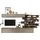 Home Affaire Wohnwand HOME AFFAIRE "Infinity, 10tlg. Breite 345 cm, Höhe variabel, Schrankwand, Anbauwand", braun (lehmfarben (argilla), bronzo), B:345cm H:164cm T:40cm, Kastenmöbel-Sets, Wohnwand, (2x Lowboard, 2x Hängeschrank, 6x Wandregal)